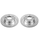 Power Stop 14-16 BMW 228i Rear Evolution Drilled & Slotted Rotors - Pair