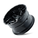 ION Type 141 20x12 / 5x127 BP / -44mm Offset / 87mm Hub Gloss Black Milled Wheel