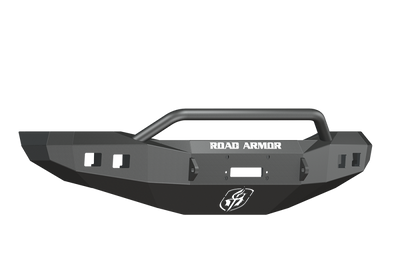 Road Armor 06-09 Dodge 2500 Stealth Front Winch Bumper w/Pre-Runner Guard - Tex Blk