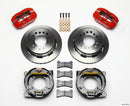 Wilwood Dynapro Low-Profile 11.00in P-Brake Kit - Red Chevy C-10 2.42 Offset 5-lug