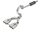 aFe Rebel Series 2.5in 304 SS Cat-Back Exhaust w/ Polished Tip 18-20 Jeep Wrangler (JL)