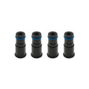 BLOX Racing 11mm Adapter Top (1in) w/Viton O-Ring (Set of 4)