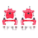 Power Stop 05-07 Toyota Avalon Rear Red Calipers w/Brackets - Pair