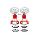 Power Stop 99-04 Jeep Grand Cherokee Rear Z36 Truck & Tow Brake Kit w/Calipers