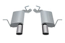 Gibson 11-18 Jeep Grand Cherokee Laredo 3.6L 2.25in Axle-Back Dual Exhaust - Aluminized