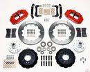 Wilwood Narrow Superlite 6R Front Hub Kit 12.88in Red 70-78 Camaro (*Line Kit Needed*)
