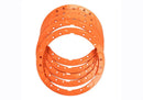 Ford Racing 2021+ Ford Bronco Functional Bead Lock Ring Kit - Orange