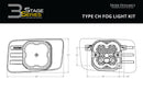 Diode Dynamics SS3 Type CH LED Fog Light Kit Sport ABL - Yellow SAE Fog