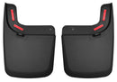 Husky Liners 17 Ford F-250 Super Duty / F-350 Super Duty Rear Mud Guards (w/ Flares) Black