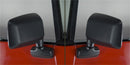 Omix Door Mirror Kit Black- 87-95 Jeep Wrangler YJ