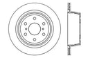 StopTech 07-10 GMC Sierra (w/ Rear Drum) / 07-09 GMC Yukon Rear Left Slotted & Drilled Rotor