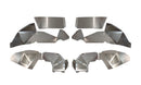 Fishbone Offroad 2018+ Jeep Wrangler JL Front/Rear Set of 4 Aluminum Raw Inner Fenders