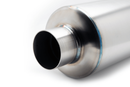 BLOX Racing 3.5in Street Muffler With Turndown Tip