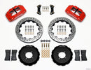Wilwood FSLI4 Front Hat Kit 13.00in Drilled Red 2003-05 Scion xA xB