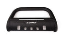 Lund 09-17 Dodge Ram 1500 (Excl. Rebel Models) Bull Bar w/Light & Wiring - Black
