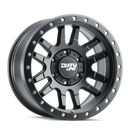 Dirty Life 9309 Canyon Pro 17x9/6x139.7 BP/0mm Offset/106mm Hub Matte Black Wheel - Beadlock