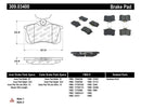 StopTech 02-08 Audi A4 Quattro / 2/99-02 Audi S4 / 93-10 VW Golf GL/GLS Performance Rear Brake Pads