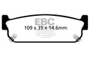 EBC 93-97 Infiniti J30 3.0 Redstuff Rear Brake Pads