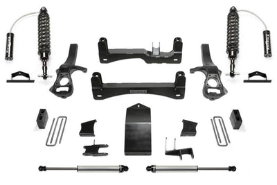 Fabtech 2019 GM K1500 Trail Boss/AT4 4WD 4in Perf. System w/DL 2.5 Coilovers & Rear DL 2.25 Shocks