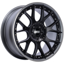 BBS CH-RII 22x10.5 5x112 ET20 Satin Black Center Platinum Lip SS Rim Protector Wheel - 82mm PFS Req.