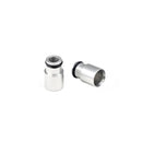 Injector Dynamics +12mm Clear Anodize Bottom Adapter 14mm Lower O-Ring
