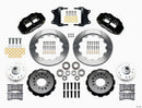 Wilwood Narrow Superlite 6R Front Hub Kit 12.88in Heidts Tri -5 2 inch Drop Spindle
