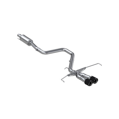 MBRP 2019+ MBRP Hyundai Veloster Turbo Cat Back - T304 Stainless - Carbon Fiber Tip