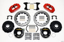 Wilwood Narrow Superlite 4R Rear P-Brk Kit 12.88in Drill Red Big Ford New Style 2.50in Offset