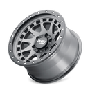 Dirty Life 9311 Enigma Pro 17x9/6x139.7 BP/-12mm Offset/106mm Hub Satin Graphite Wheel - Beadlock