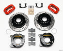 Wilwood Forged Dynalite P/S Park Brake Kit Drilled Red New Big Ford 2.50in offset Staggered Shock