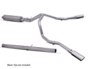 Gibson 20-21 Chevy Silverado 2500HD 6.6L 2.5in Cat-Back Dual Extreme Exhaust - Black Elite