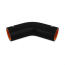 Mishimoto 4in. 45 Degree Silicone Coupler - Black