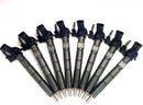 DDP 11-16 Chevrolet Duramax 6.6L LML Reman Injector Set - 75hp (30% Over)