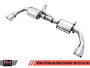 AWE Tuning 07-18 Jeep Wrangler JK/JKU 3.6L Tread Edition Axle-Back Dual Exhaust - Chrome Silver Tips