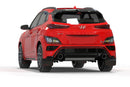 Rally Armor 2022 Hyundai Kona N Black UR Mud Flap w/ White Logo