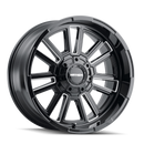 Mayhem 8115 Apollo 20x9 / 8x170 BP / 0mm Offset / 125.2mm Hub Black w/ Milled Spokes Wheel