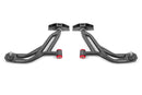 BMR 10-14 Ford Mustang / Shelby GT500 Non-Adj. Lower A-Arms (Poly/Delrin) - Black Hammertone