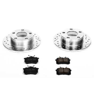 Power Stop 98-01 Audi A6 Quattro Rear Z23 Evolution Sport Brake Kit