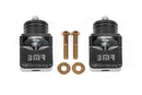 BMR Chevy SS and Pontiac G8 Motor Mount Kit (Solid Bushings) Black Hammertone