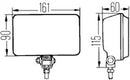 Hella Headlamp Zfh Yellow 0/180Gr Swmk Mg 1Fb