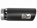 aFe MACHForce XP Cat-Back SS-304 5in Intercooled Exh Tip 5in In x 6in Outx16inL Bolt-On Right Blk
