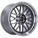 BBS LM 19x10 5x120 ET25 Diamond Black Center Diamond Cut Lip Wheel -82mm PFS/Clip Required
