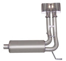 Gibson 02-05 Dodge Ram 1500 SLT 4.7L 2.5in Cat-Back Super Truck Exhaust - Stainless