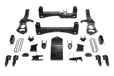 Fabtech 2019 GMC Sierra K1500 4WD w/Factory Adaptive Ride Control 6in Basic System