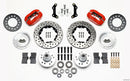 Wilwood Forged Dynalite Front Kit 11.00in Drilled Red 70-72 CDP B & E Body-Disc