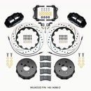 Wilwood Narrow Superlite 4R Rear Kit 14.00in Drilled 2007-up Jeep JK w/Lines