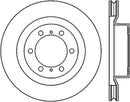 StopTech 10-17 Lexus GX460 / 10-17 Toyota 4Runner Cryo Slotted Front Right Sport Brake Rotor