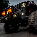 KC HiLiTES Cyclone V2 2.2in. LED Accessory Light 5w Flood Beam (Single) - Diffpaired Lens