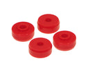 Prothane Universal Shock Bushings - Stem Type - Small Nipple - Red