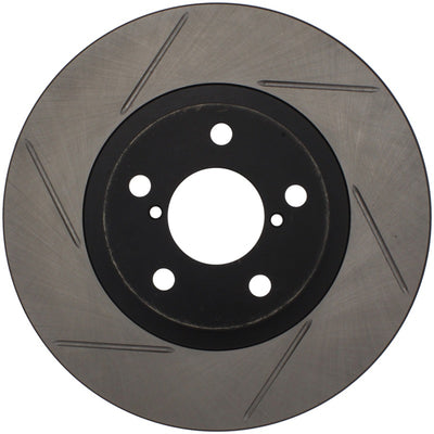 StopTech Power Slot 00-05 Legacy / 7/98-08 Impreza Front Right SportStop Slotted Rotor